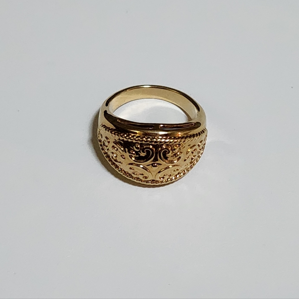 BRZ OTC Gold Plated Ring